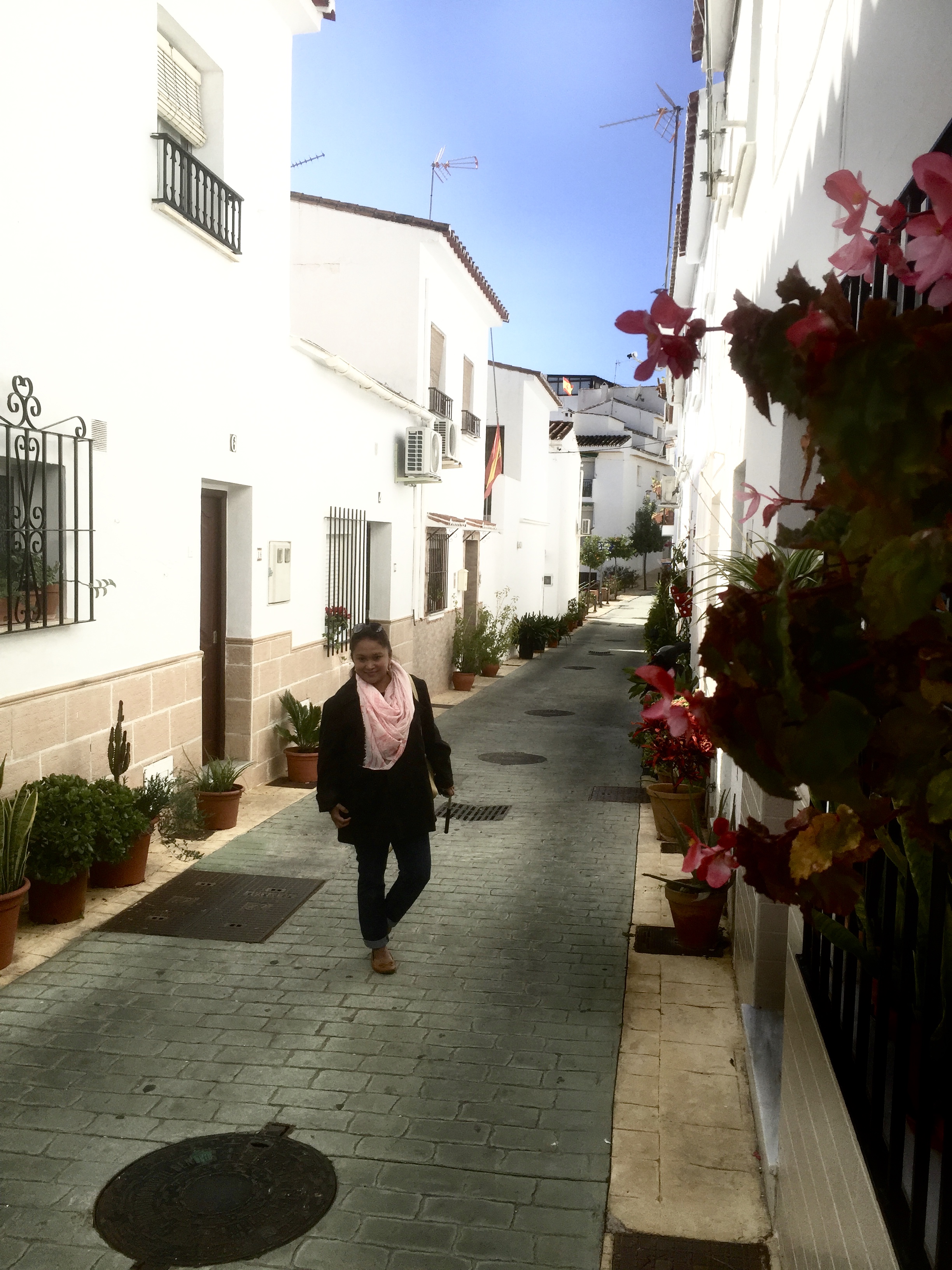 Les ruelles typiques de Benalmadena Pueblo