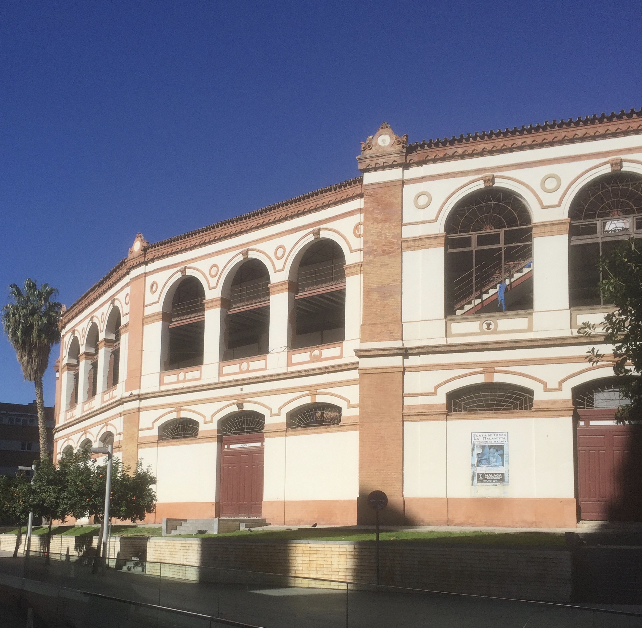 Les arènes de Malaga