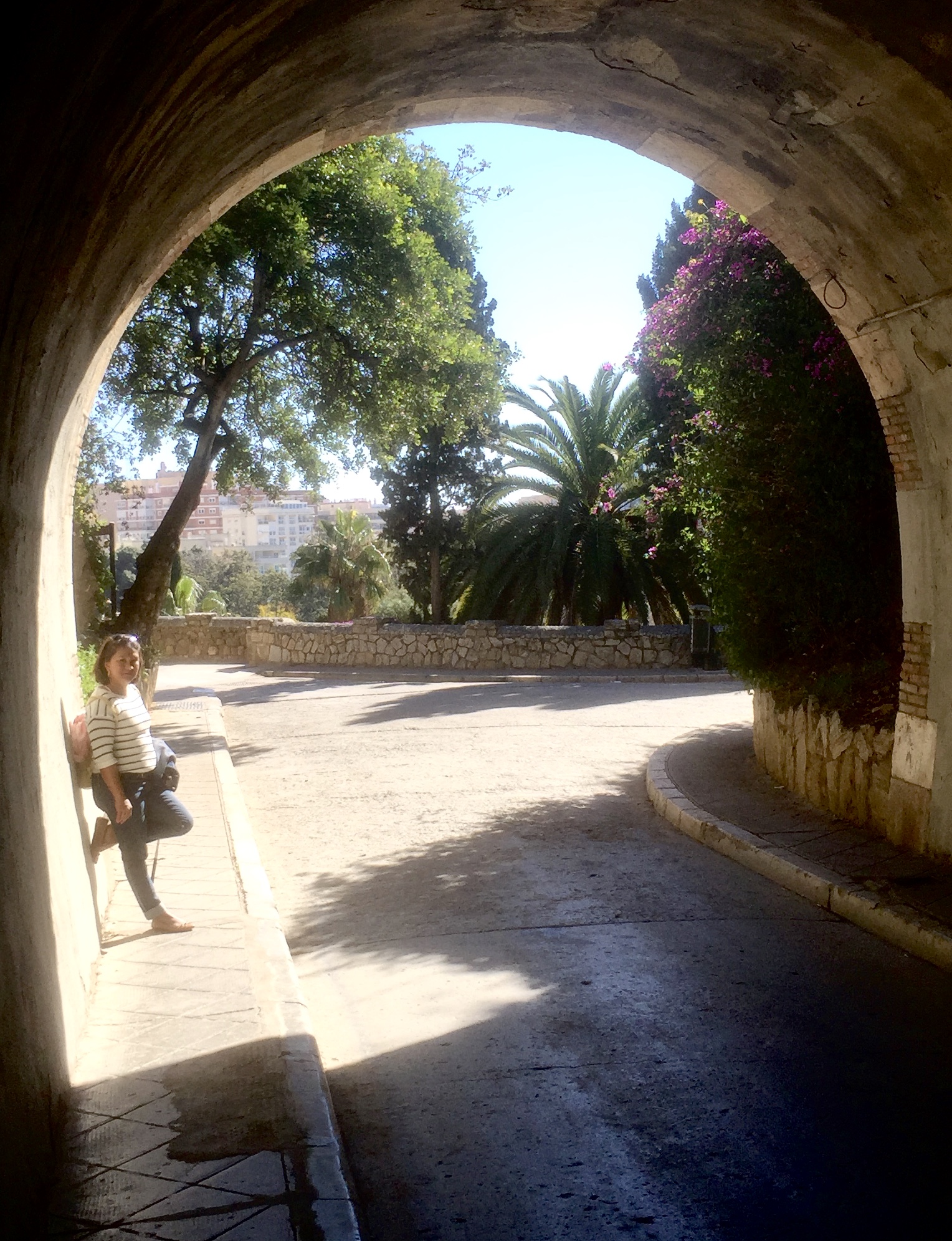 Tunnel sous l'Alcazaba