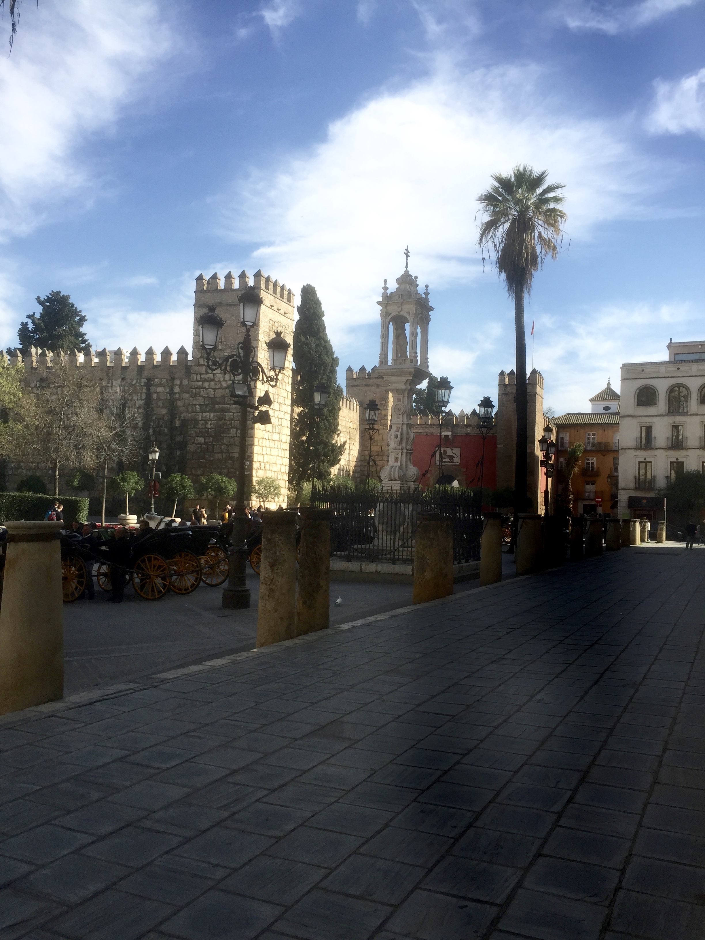 L 'Alcazar, palais construit par les Omeyyades durant leur dynastie califale..