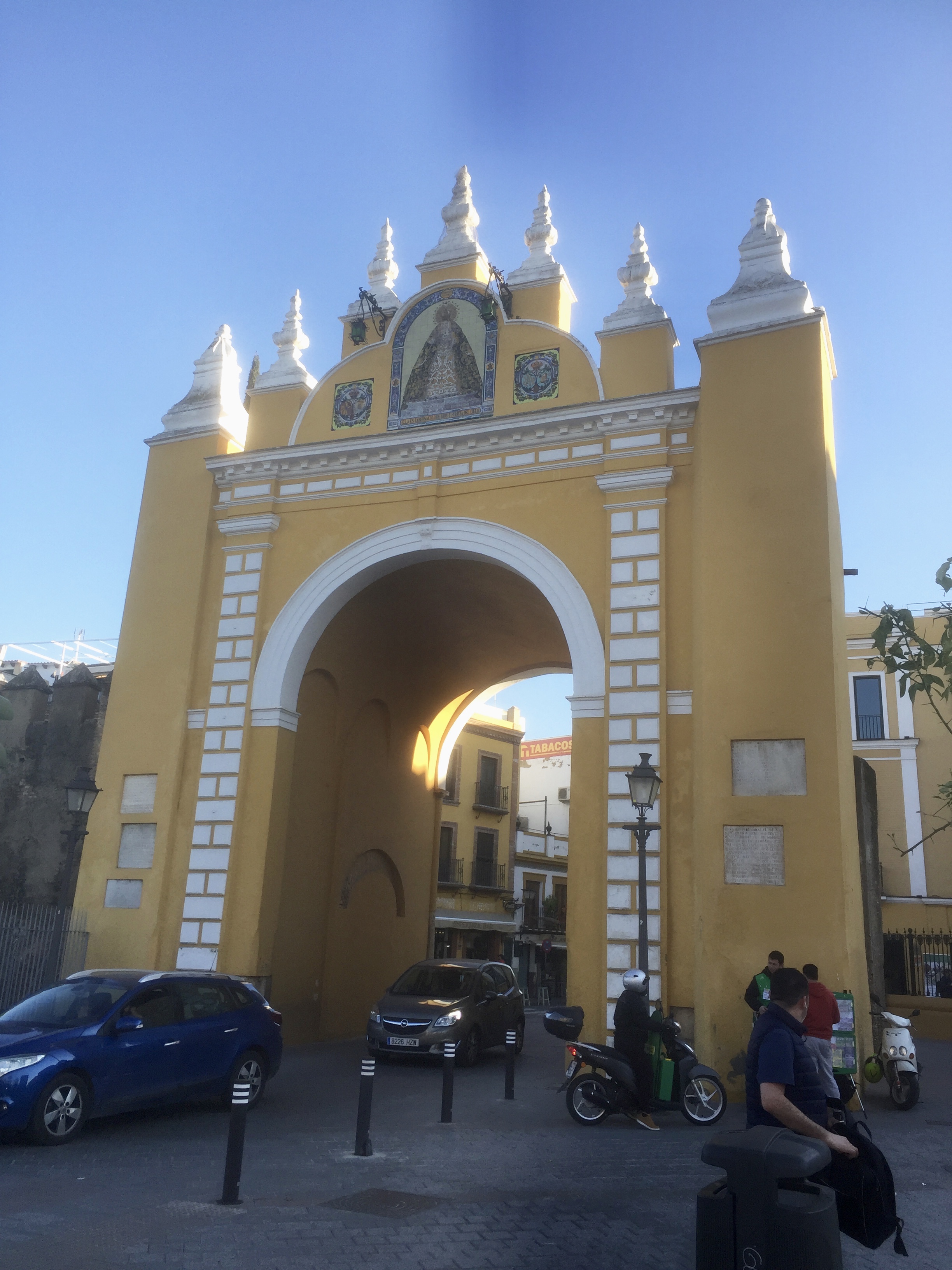 L'Arc de la Macarena, une des portes d'entrée dans la vieille ville