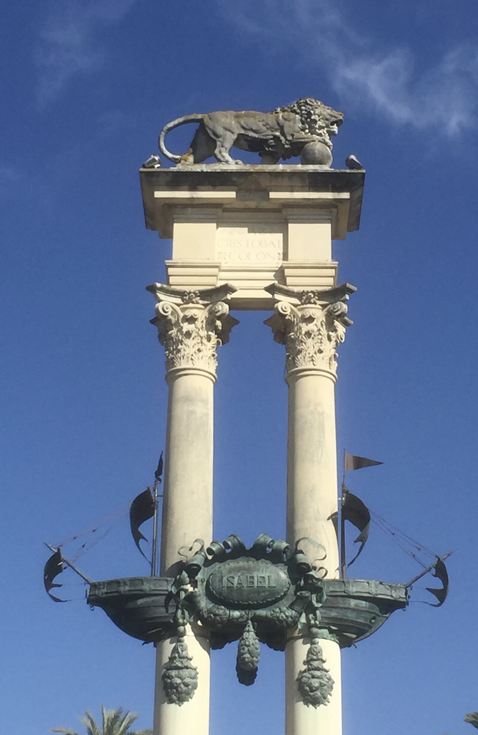 Le monument Christophe Colomb