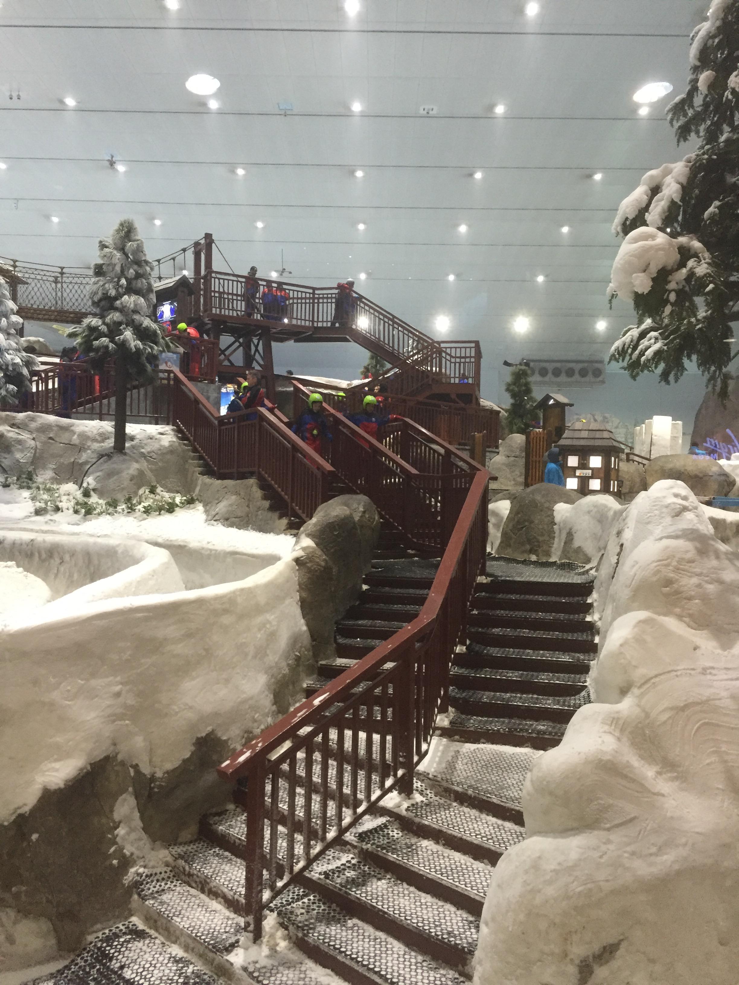 Ski Dubaï au Mall of Emirates