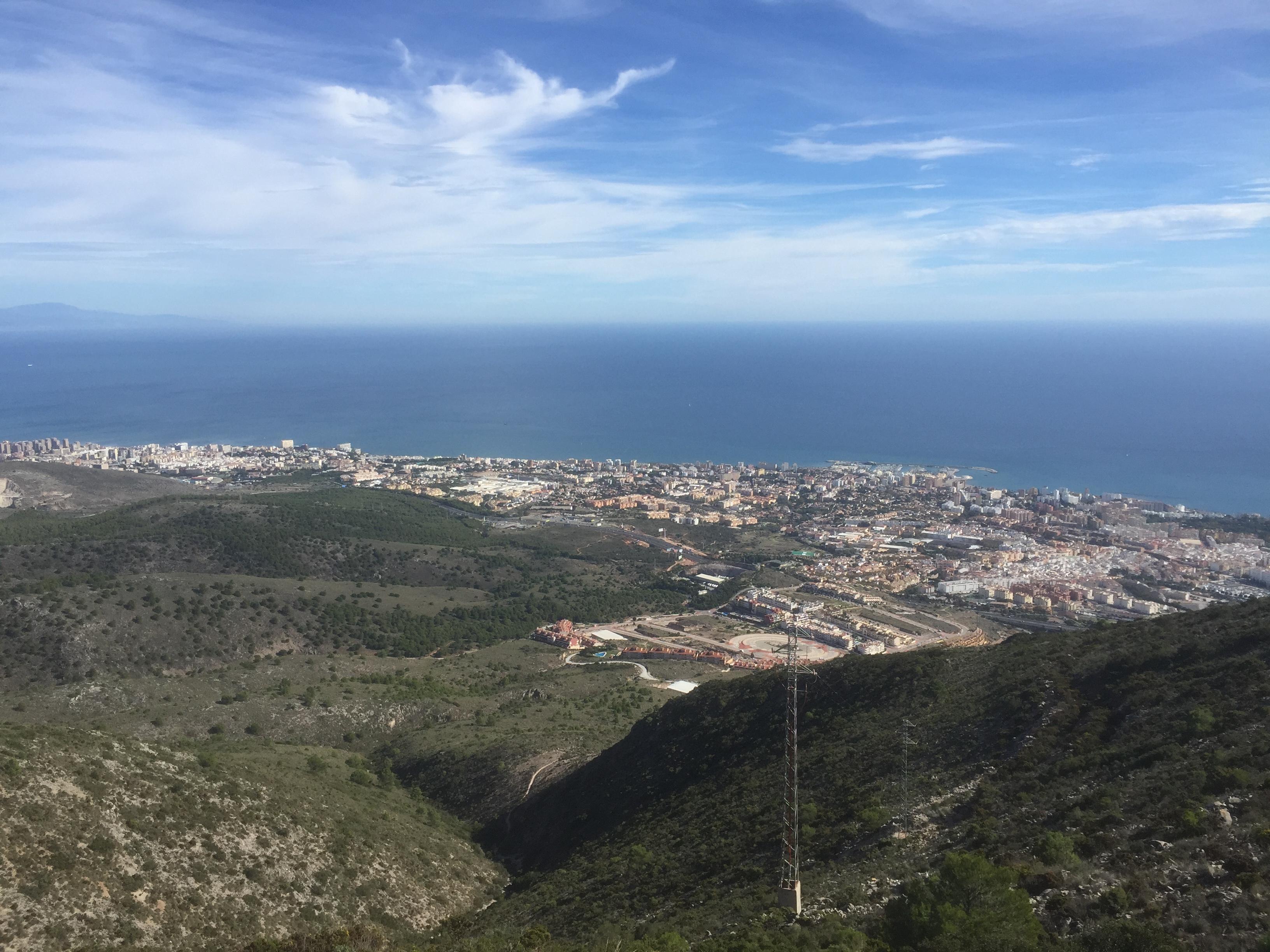 Vue depuis la sommet du téléférique