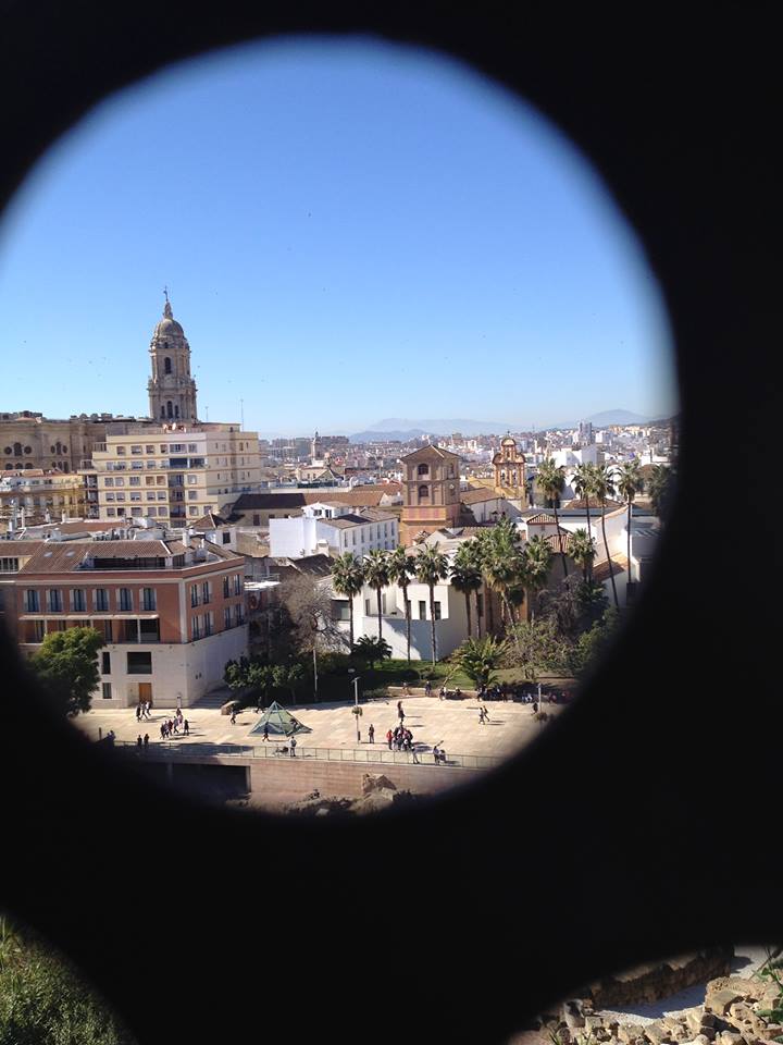 Vue sur Malaga et le clocher de la cathédrale