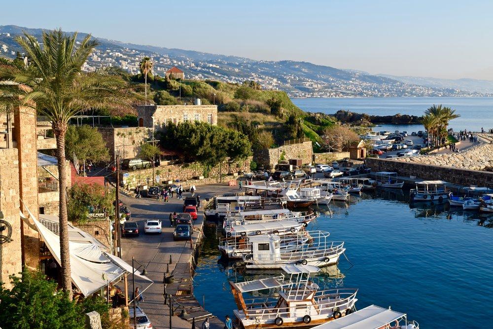 Byblos harbour