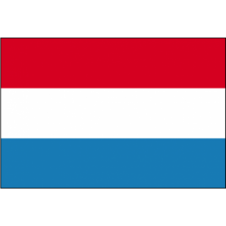 Drapeau luxembourg 5075 cm